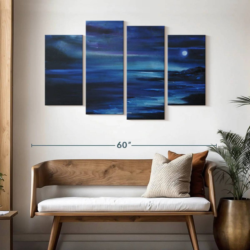 Alvord Night Time Ocean, 32" H x 52" W