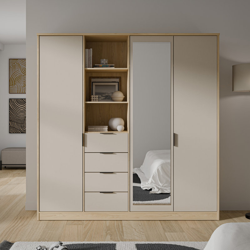 Manufactured Wood Wardrobe