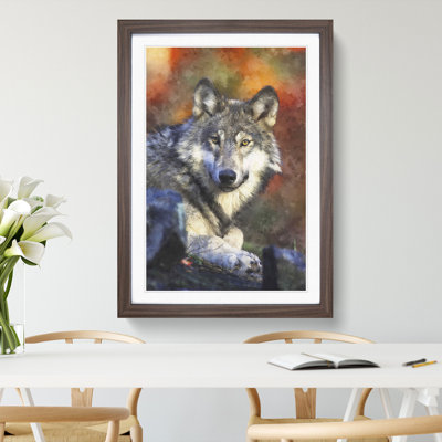 Wolf Vol.2 - Framed Print