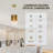 Oviedo 1 - Light Gold Unique/Statement Pendant