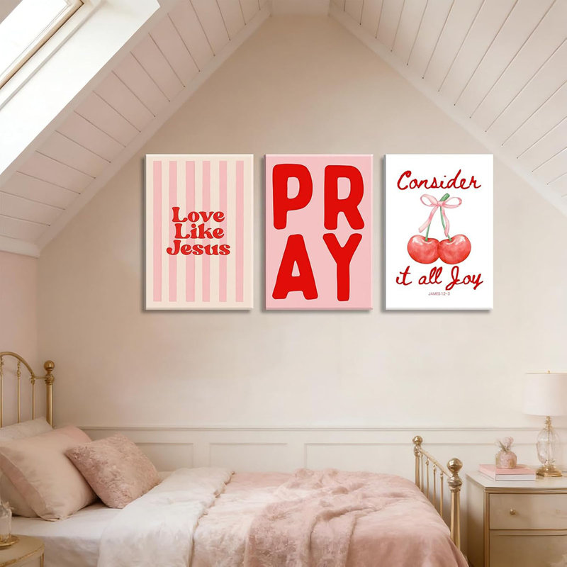 3 Piece Wrapped Canvas Wall Art