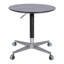 Table d'appoint ronde avec roulettes