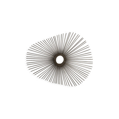 Miroir d'appoint Spoke Burnt