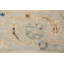 Tapis décoratif en laine de conception unique noué à la main New Age Khotan beige/Ivoire 8 pi 6 po x 10 pi 1 po
