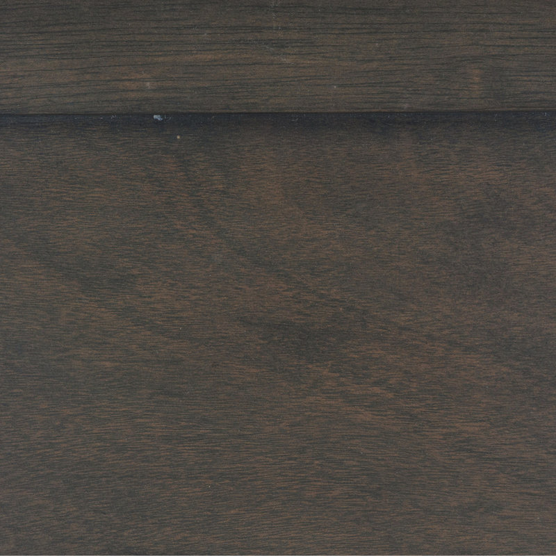Lit en bois de style Louis Philippe, Gris, Lit double