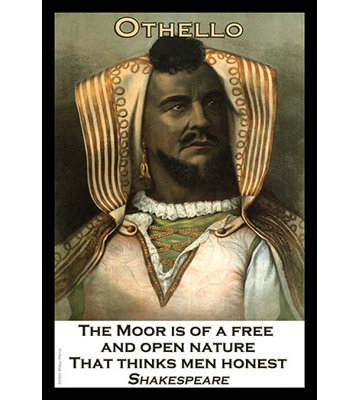 « othello » par william shakespeare, impression