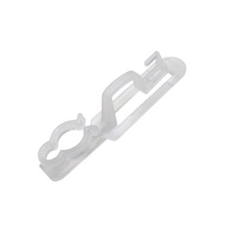 Clear Universal Gutter and Shingle Christmas Light Clips 3.25"