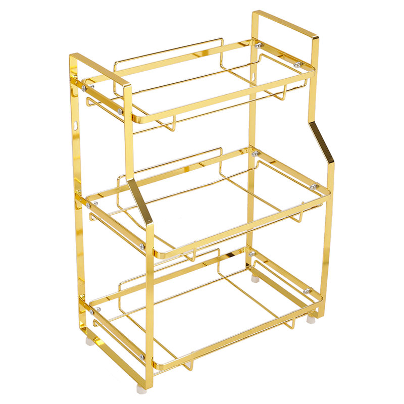 Crooksville Metal Makeup Organiser
