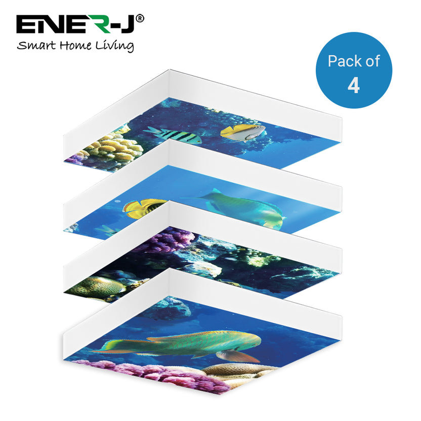 Marine LED 2D version 60x60cms 40W with 4 x Foldable Screwless