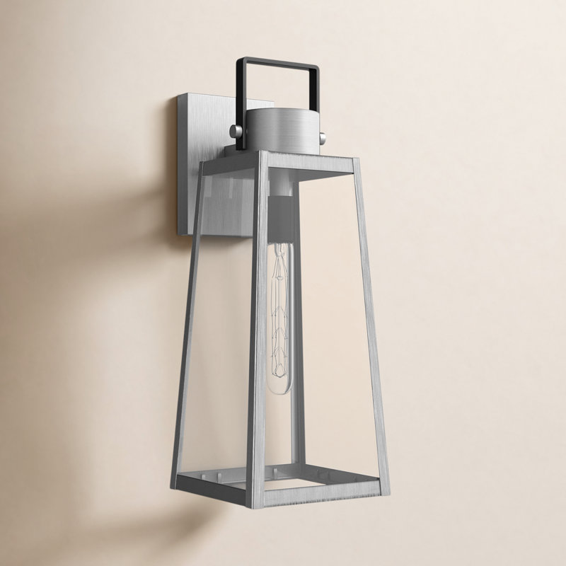 Kiwa Wall Light, Gray, 19" H x 7" W x 8.5" D