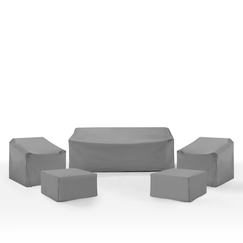 Furniture Covers Outdoor Conversation Set Cover, Gray