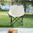 2Pcs Beige Camping Chairs For Outdoor Fun - Foldable, Comfort Cushioned, Side Pocket Phone, Heavy Duty Frame, Easy To Transport With Carry Bag, Suitable Fishing, Camping, And Barbecues 2Pcs, Beige,-1731042427