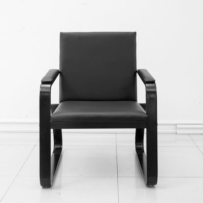 Chaise de salle d'attente empilable avec structure en métal 26,38 "