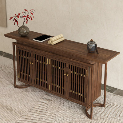 Chinese-style retro minimalist high-end sideboard
