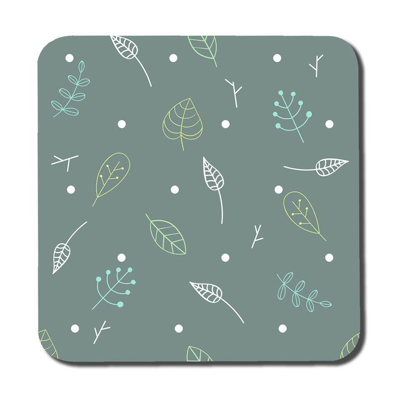 Square 6 Piece Coaster Set