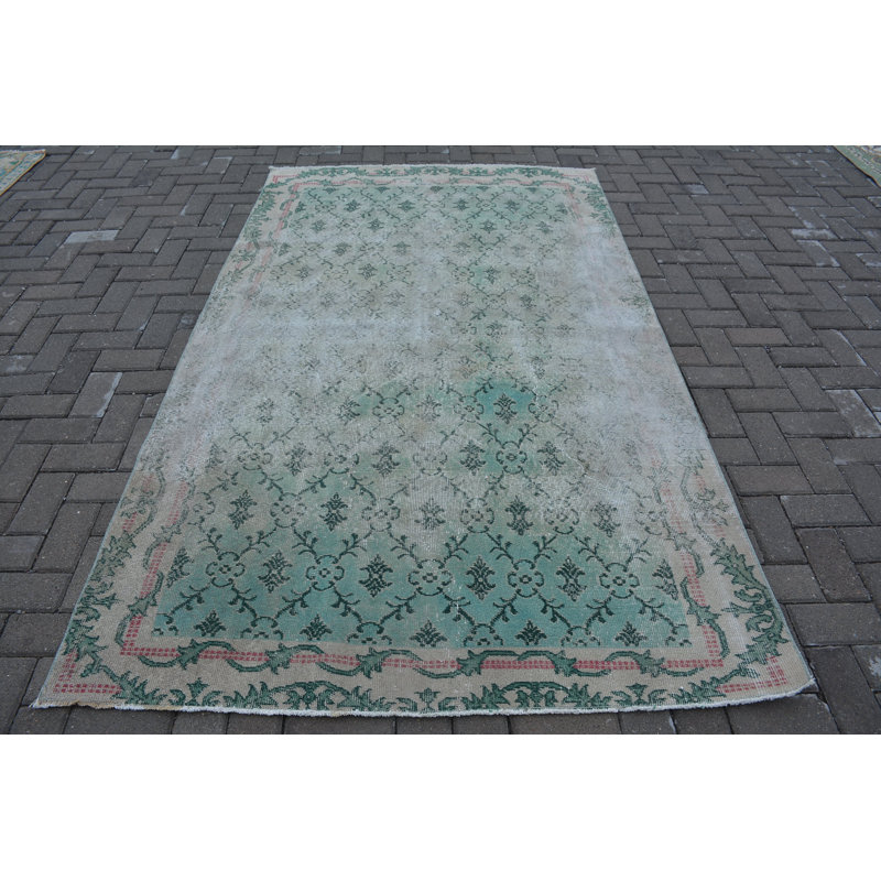 Tapis 4,7 x 8 pi, tapis turc, tapis frais, tapis tendance, tapis marocain beige, tapis rétro