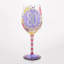 Verre à vin Lolita «Happy 80th Birthday»