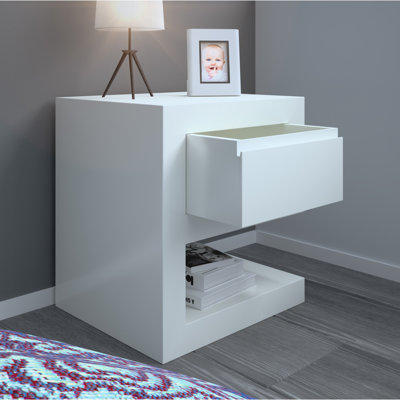 Kroh Floor Shelf End Table