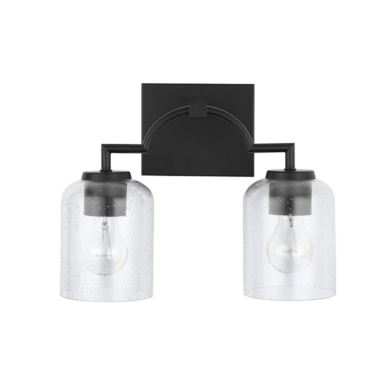 Carter 2 - Light Dimmable Vanity Light, Matte Black