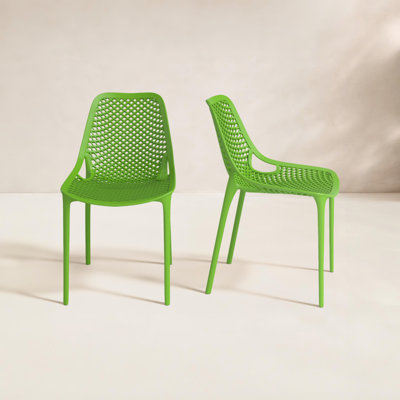 Farrah Outdoor Stacking Dining Side Chair