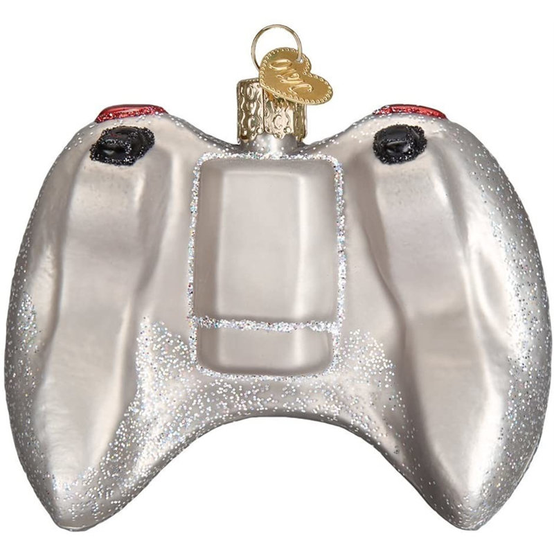 Old World Christmas Blown Glass Ornament for Christmas Tree, Video Game Controller