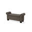 Banc de rangement en tissu