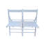 CHAISE PLIABLE-2 / S, STYLE PLIABLE-BLANC, chaise