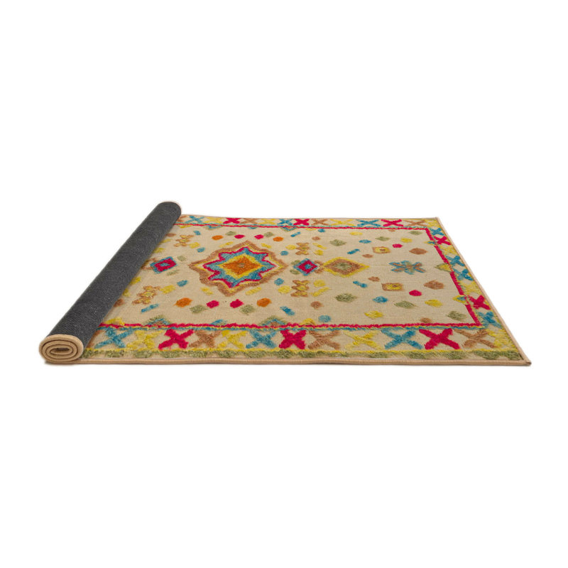Tapis abstrait moderne 5078, Rond 6 pi
