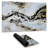 Abstract and texturized paint splash - 14.00"x24.25" Desk mat