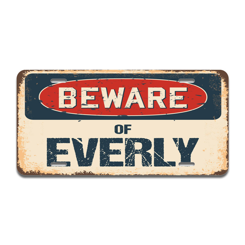 Cadre en aluminium Beware of Everly