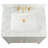Marianus 30'' Single Bathroom Vanity with Carrara Marble Top-1716965396