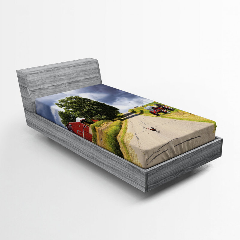 Microfiber Fitted Sheet, Twin Fitted Sheet
