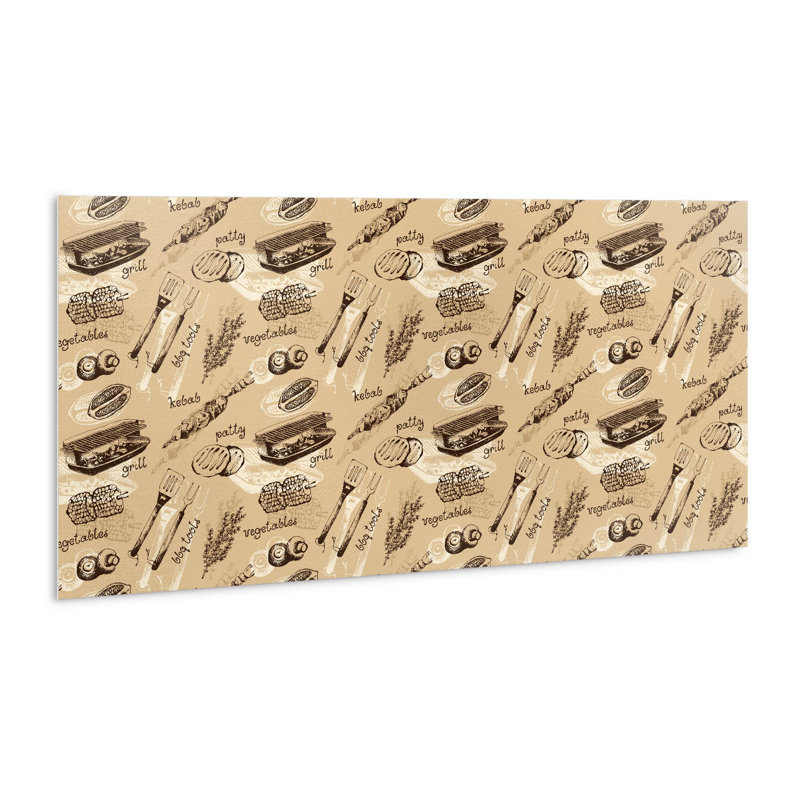 Maelly 50 x 100 cm PVC Tile in Matte Brown