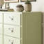 Commode d'appoint multifonctionnelle de couleur unie-1541185718-1541185717