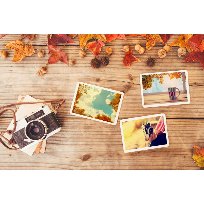 Photograph And Camera by Jakkapan21 - Wrapped Canvas Print, 30cm H x 46cm W x 3.8cm D
