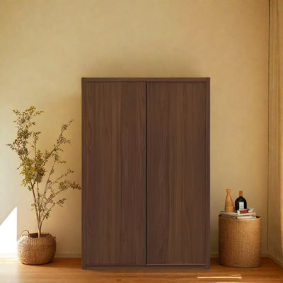 Simple And Classic Two Door Wardrobe