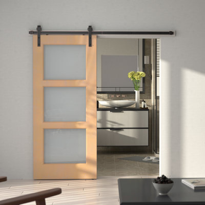 ATT Sliding Standard Single Barn Door Hardware Kit