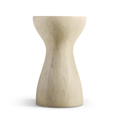 Water Solid Wood End Table