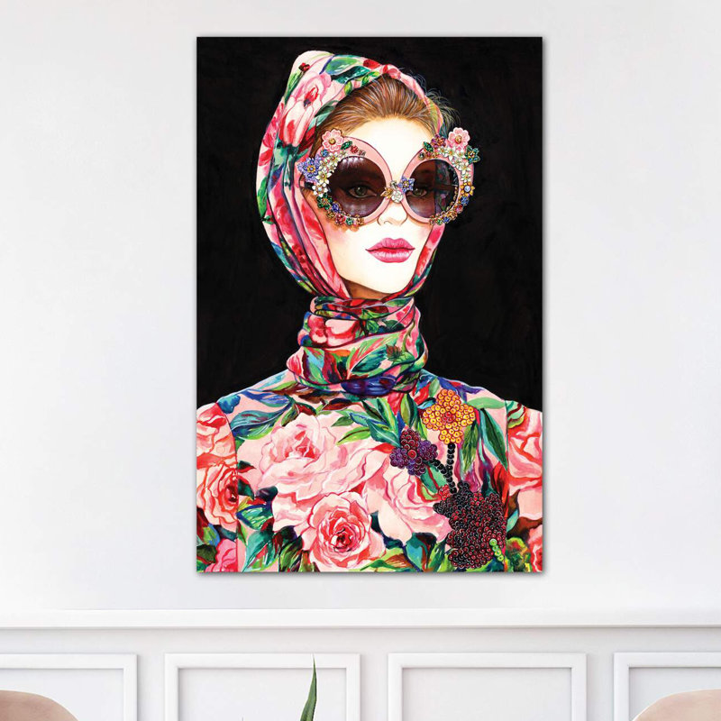 Bella DG by Sunny Gu - Wrapped Canvas Print, 66.04 cm H x 45.72 cm W x 1.91 cm D