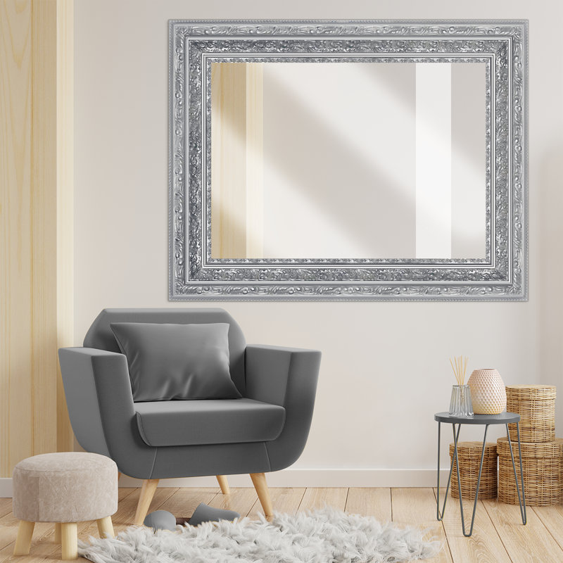 Miroir Elite, 55 po x 43 po, Laque blanche