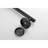 59-Inch Hose Handheld Shower With Height Adjustment And Matte Black Design 28-Inch Slide Bar Adjustable Stylish Spray Modes