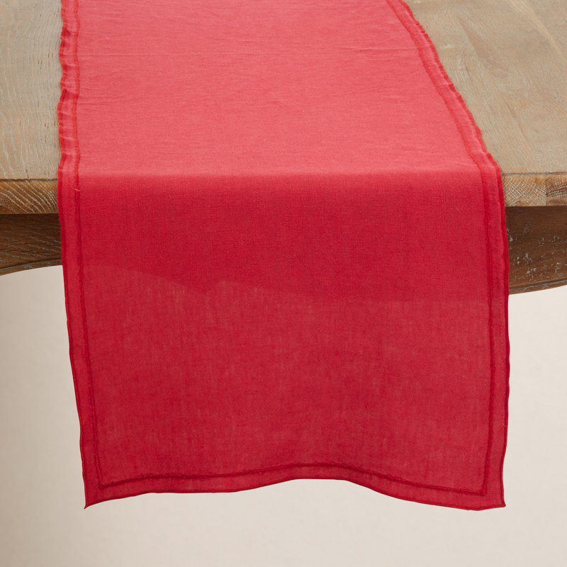 Chemin de table Aneta, Rouge