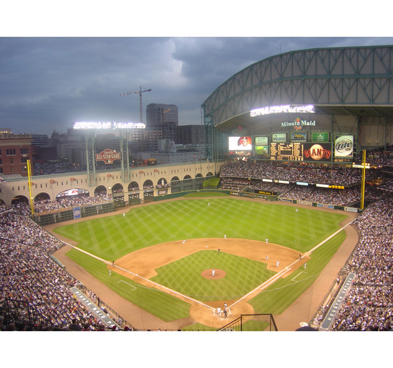 Minute Maid Park, 14" H x 18" W