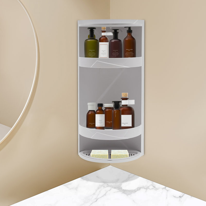 3-Tier Rotating Storage Rack For Corner