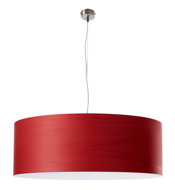 Gea Pendant, Small, Red