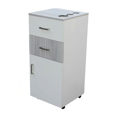 Meuble-lavabo à roulettes