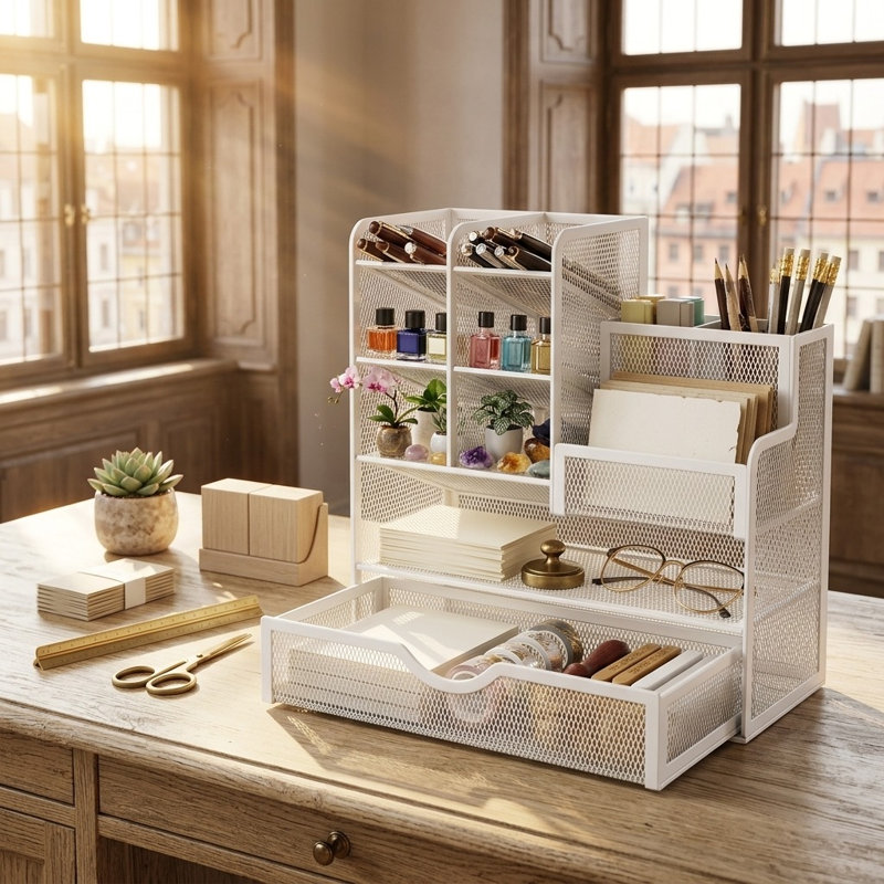 Iron Desk Organiser