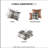 Plaid Full/Queen Comforter , , 2 Shams, Throw Pillows, Filling, Classic Design Bedding Print,