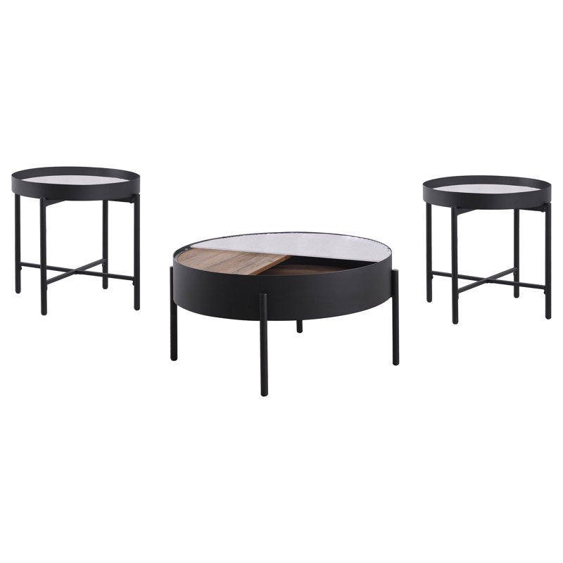 Ensemble de tables basses 3 pièces Hawkins