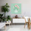 «Spring Blooms IV Abstract Contemporary Flower Landscape», reproduction d'art mural-1924024325